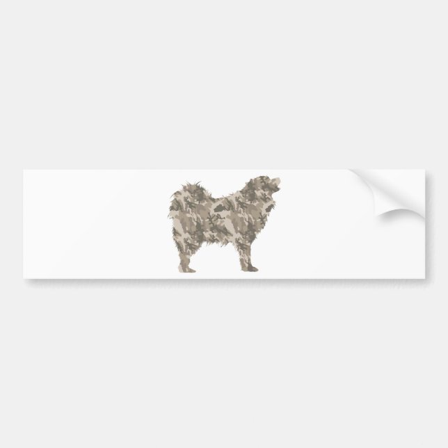 Samoyed Bumper Sticker (Front)