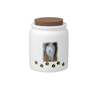 Samoyed Candy/Cookie jar