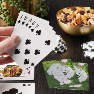 Samoyed Classic Playing Cards