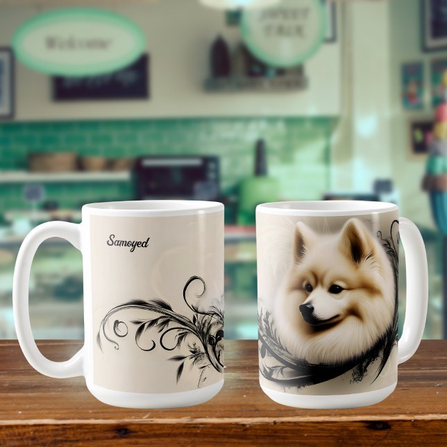 Samoyed  coffee mug (Creator Uploaded)