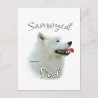 Samoyed Dad 2 Postcard