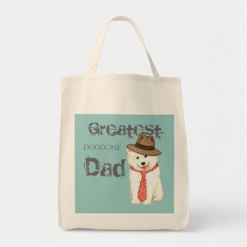 Samoyed Dad Tote Bag