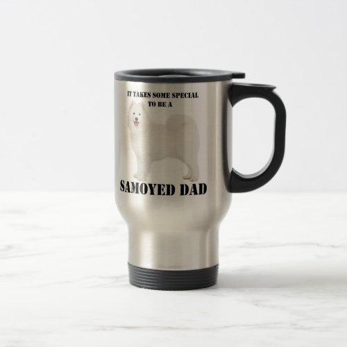 Samoyed Dad Travel Mug