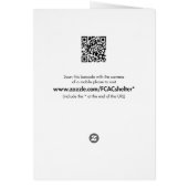 Samoyed Dog Breed Greeting/Note Cards (Back)