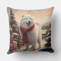 Samoyed pillow outlet