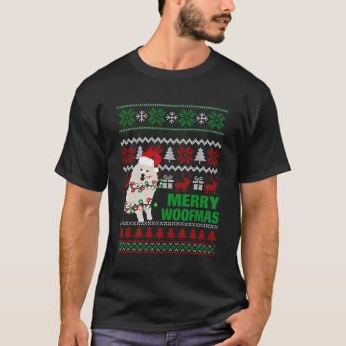 Samoyed For Merry Woofmas Ugly Christmas Sweaters