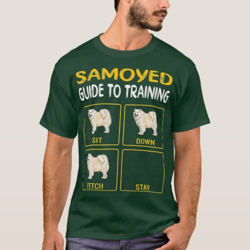 Samoyed Guide To Training Dog Obedience T_Shirt