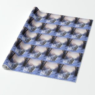 Samoyed Let It Snow Christmas Wrapping Paper