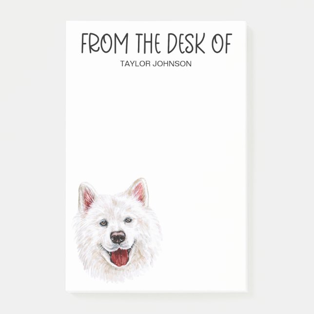 Samoyed Lover Post-it Notes (Front)