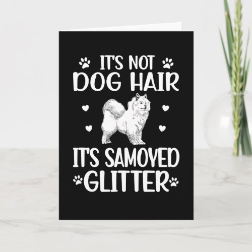 Samoyed Lover Samoyed Mom Dog Dad Samoyed Owner Card