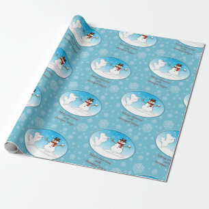 Samoyed Magic Wrapping Paper: Matte, Glossy, Linen Paper