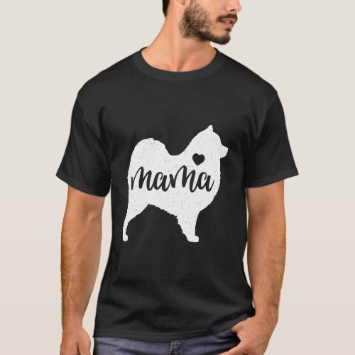 Samoyed Mama Mom Dog Cute Mothers Day Gift T_Shirt