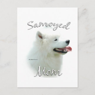 Samoyed Mom 2 Postcard