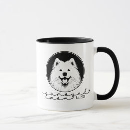 Samoyed Mom Custom Established Pop Art Samoyed Mug