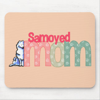 Samoyed Mom Mouse Pad