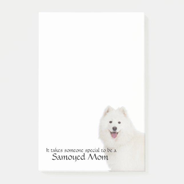 Samoyed Mom Post-It Notes (Front)