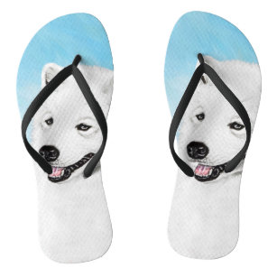 samoyed slippers