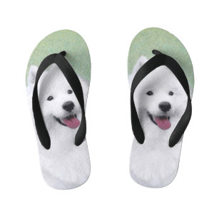 samoyed slippers