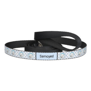 Samoyed Painting - Cute Original Dog Art Pet Leash