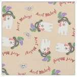Samoyed Pirate Fabric