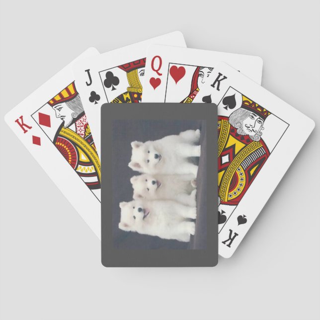 Samoyed Playing Cards (Back)