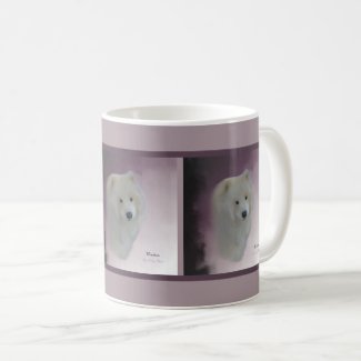 Samoyed Portrait; Classic Coffee Mug