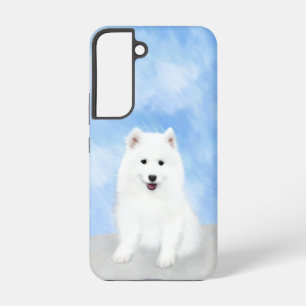 Samoyed Puppy Painting - Cute Original Dog Art Samsung Galaxy S22 Case