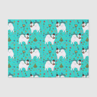 Samoyed "Snazzy Sam" Holiday Wrapping Tissue Paper