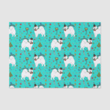 Samoyed "Snazzy Sam" Holiday Wrapping Tissue