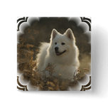 Samoyed Square Pin