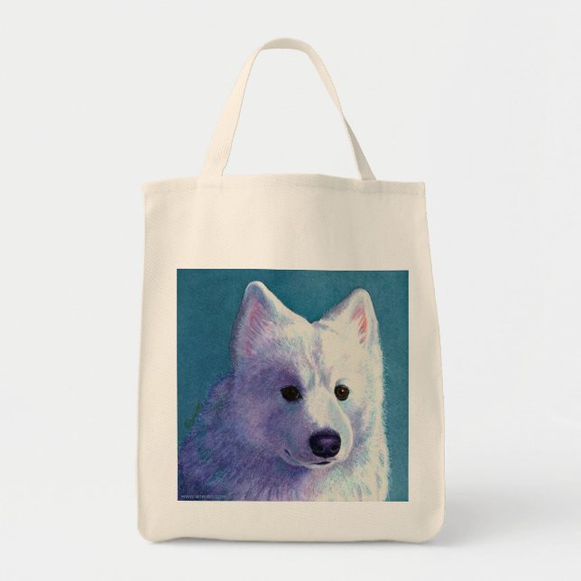 Samoyed Tote Bag - "Buddha" (Front)