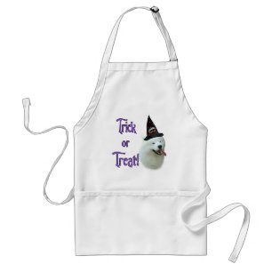 Samoyed Trick Adult Apron