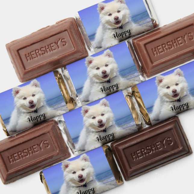 Samoyed White Dog Hershey's Miniatures (Assorted)