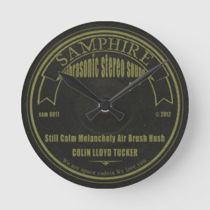 Samphire Records Clock