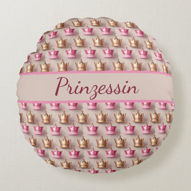 Sample crowns in 3D optics  Round Pillow (Front)