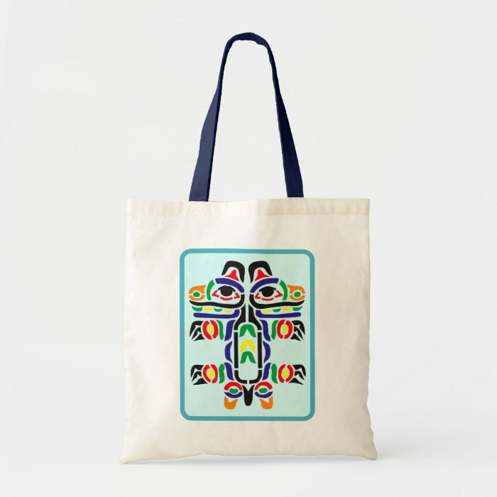 Sample Indian pattern native American Canvas Bag