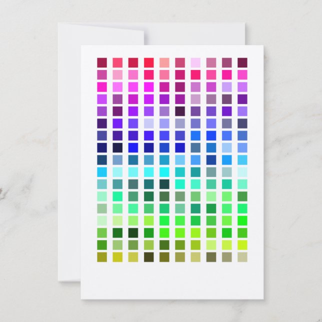 Sample Invite3 Color Invitation (Front)