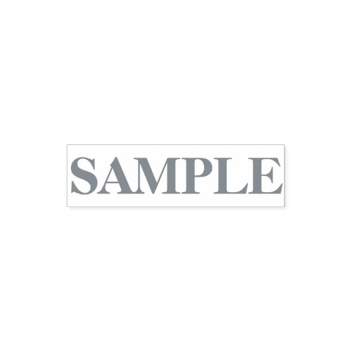 Sample of document professional business corporate self_inking stamp