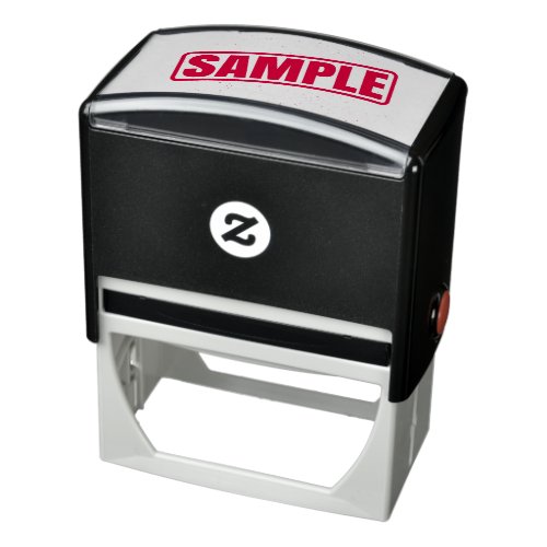 Sample - Self-inking Office & Business Stamp