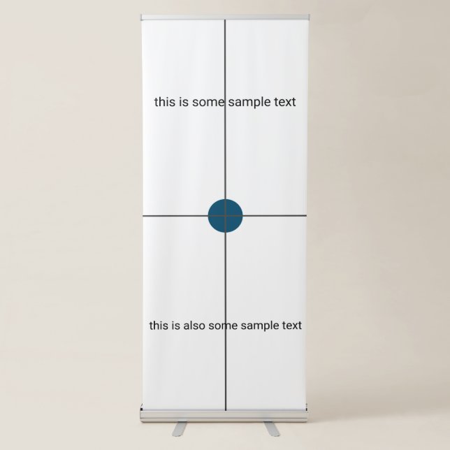 sample test retractable banner (Front)