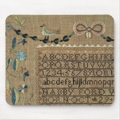 Sampler by NFord 1799 New Hampshire Mouse Pad