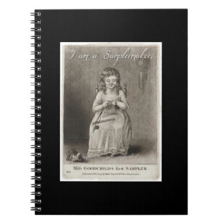 Samplermakers Spiral Notebook ~ from Notforgotten