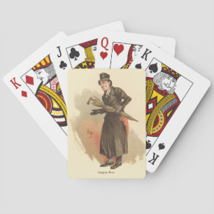 Sampson Brass, Kyd, Dickens The Old Curiosity Shop Poker Cards
