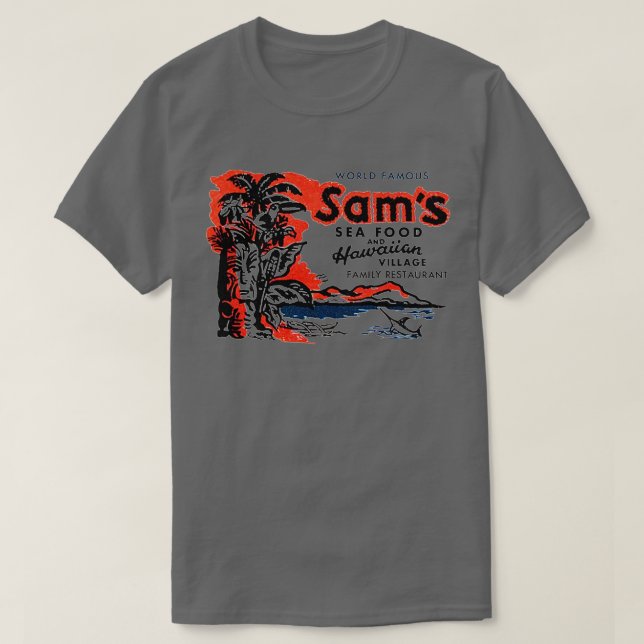 Sams Seafood T-Shirt (Design Front)