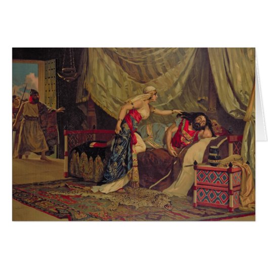 Samson and Delilah 2 Cards (Front Horizontal)
