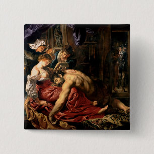 Samson and Delilah, c.1609 Button