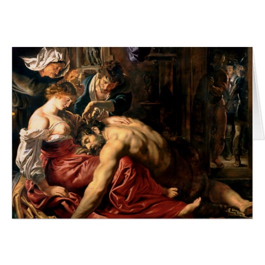 Samson and Delilah, c.1609 Cards (Front Horizontal)