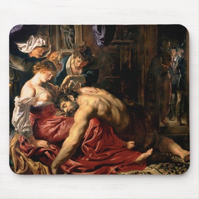 Samson and Delilah, c.1609 Mouse Pad (Front)