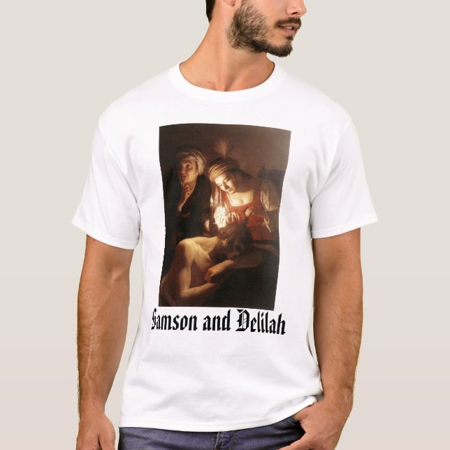 Samson and Delilah T-Shirt (Front)