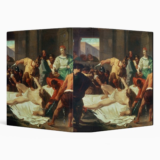 Samson betrayed by Delilah (oil on canvas) Binder (Background)